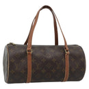 LOUIS VUITTON Monogram Papillon 30 Hand Bag M51385 LV Auth 185346-1