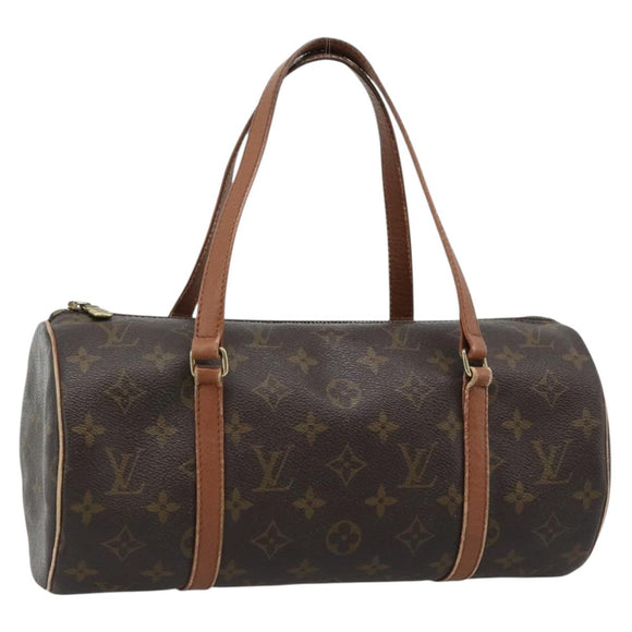LOUIS VUITTON Monogram Papillon 30 Hand Bag M51385 LV Auth 185346