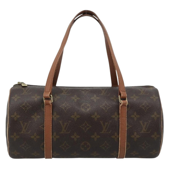 LOUIS VUITTON Monogram Papillon 30 Hand Bag M51385 LV Auth 185346