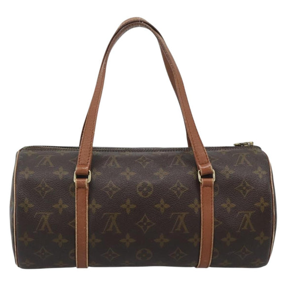 LOUIS VUITTON Monogram Papillon 30 Hand Bag M51385 LV Auth 185346
