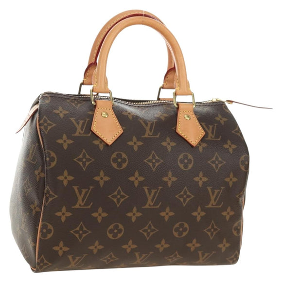 LOUIS VUITTON Monogram Speedy 25 Hand Bag M41528 LV Auth 185347SAM