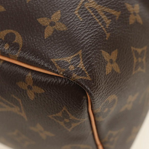 LOUIS VUITTON Monogram Speedy 25 Hand Bag M41528 LV Auth 185347SAM