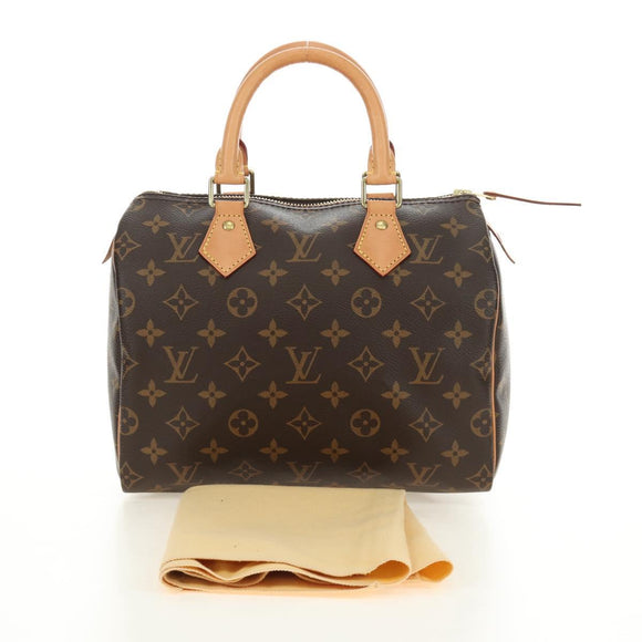 LOUIS VUITTON Monogram Speedy 25 Hand Bag M41528 LV Auth 185347SAM