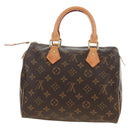 LOUIS VUITTON Monogram Speedy 25 Hand Bag M41528 LV Auth 185347SAM-2