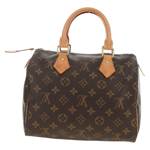 LOUIS VUITTON Monogram Speedy 25 Hand Bag M41528 LV Auth 185347SAM