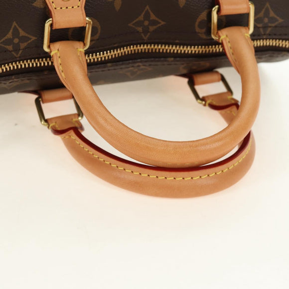 LOUIS VUITTON Monogram Speedy 25 Hand Bag M41528 LV Auth 185347SAM