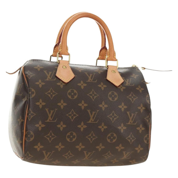 LOUIS VUITTON Monogram Speedy 25 Hand Bag M41528 LV Auth 185348SAM