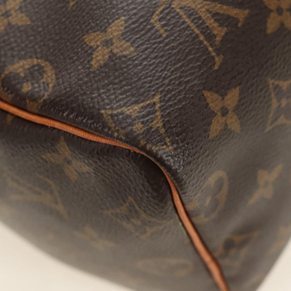 LOUIS VUITTON Monogram Speedy 25 Hand Bag M41528 LV Auth 185348SAM