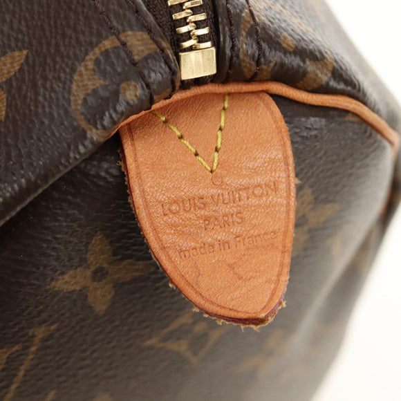 LOUIS VUITTON Monogram Speedy 25 Hand Bag M41528 LV Auth 185348SAM
