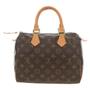 LOUIS VUITTON Monogram Speedy 25 Hand Bag M41528 LV Auth 185348SAM-2
