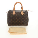 LOUIS VUITTON Monogram Speedy 25 Hand Bag M41528 LV Auth 185348SAM-12