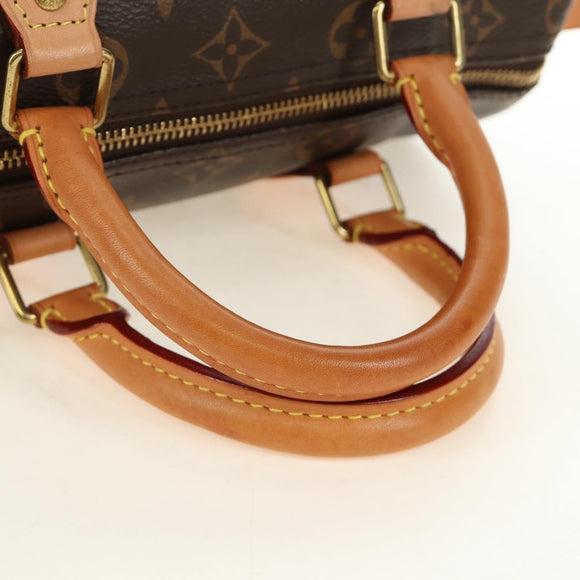 LOUIS VUITTON Monogram Speedy 25 Hand Bag M41528 LV Auth 185348SAM