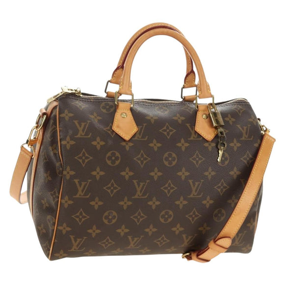 LOUIS VUITTON Monogram Speedy Bandouliere 30 Handtas M40391 LV Auth 185349SAV
