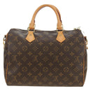 LOUIS VUITTON Monogram Speedy Bandouliere 30 Handtas M40391 LV Auth 185349SAV-2