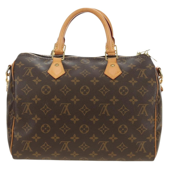 LOUIS VUITTON Monogram Speedy Bandouliere 30 Handtas M40391 LV Auth 185349SAV