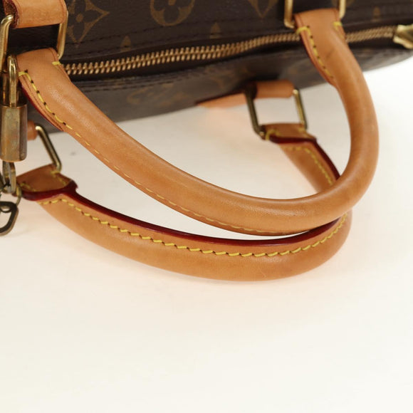 LOUIS VUITTON Monogram Speedy Bandouliere 30 Handtas M40391 LV Auth 185349SAV