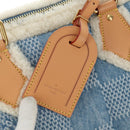 LOUIS VUITTON LV SKI Keepall Bandouliere40 Boston Bag Blue N00111 Auth 185350SM-25