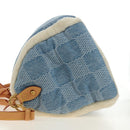 LOUIS VUITTON LV SKI Keepall Bandouliere40 Boston Bag Blue N00111 Auth 185350SM-3