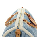 LOUIS VUITTON LV SKI Keepall Bandouliere40 Boston Bag Blue N00111 Auth 185350SM-6