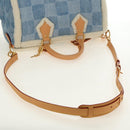 LOUIS VUITTON LV SKI Keepall Bandouliere40 Boston Bag Blue N00111 Auth 185350SM-8
