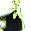 BALENCIAGA Chain Le Cagole XS Bag Leather 2way Green 695814 Auth 185356SAM-21