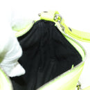 BALENCIAGA Chain Le Cagole XS Bag Leather 2way Green 695814 Auth 185356SAM-22