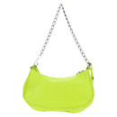 BALENCIAGA Chain Le Cagole XS Bag Leather 2way Green 695814 Auth 185356SAM-3