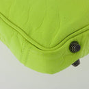 BALENCIAGA Le Cagole Shoulder Bag Leather Green 719065 Auth 185357SAM-17