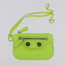 BALENCIAGA Le Cagole Shoulder Bag Leather Green 719065 Auth 185357SAM-24