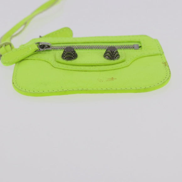 BALENCIAGA Le Cagole Shoulder Bag Leather Green 719065 Auth 185357SAM