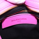 BALENCIAGA Classic Metallic Edge Mini City 2way Pink 390160 Auth 185358SAM-22