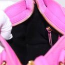 BALENCIAGA Classic Metallic Edge Mini City 2way Pink 390160 Auth 185358SAM-24