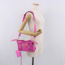BALENCIAGA Classic Metallic Edge Mini City 2way Pink 390160 Auth 185358SAM-30
