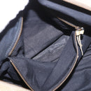 BALENCIAGA Tzigie Hand Bag Leather 2way Beige 128523 Auth 185359V-25