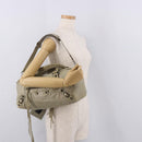 BALENCIAGA Tzigie Hand Bag Leather 2way Beige 128523 Auth 185359V-27