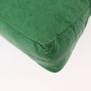 BALENCIAGA The City Hand Bag Leather 2way Green 103208 Auth 185361M-18