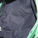 BALENCIAGA The City Hand Bag Leather 2way Green 103208 Auth 185361M-11