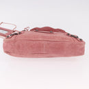BALENCIAGA The First Hand Bag Leather 2way Pink 103208 Auth 185362V-11