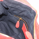 BALENCIAGA The First Hand Bag Leather 2way Orange Gold 285433 Auth 185363V-24