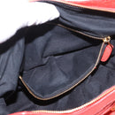 BALENCIAGA The First Hand Bag Leather 2way Orange Gold 285433 Auth 185363V-25