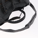 BALENCIAGA The City Hand Bag Leather 2way Black 115748 Auth 185364SAM-9