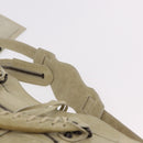 BALENCIAGA The City Hand Bag Leather 2way Ivory 115748 Auth 185365V-15