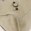 BALENCIAGA The City Hand Bag Leather 2way Ivory 115748 Auth 185365V-16