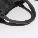BALENCIAGA Vero Hand Bag Leather 2way Gray 235216 Auth 185366V-7