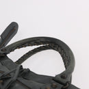 BALENCIAGA Vero Hand Bag Leather 2way Gray 235216 Auth 185366V-14
