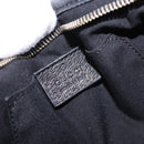 GUCCI GG Canvas Shoulder Bag Black Gold 130939 Auth 185370V-20