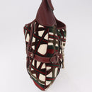 GUCCI Jackie Shoulder Bag Velor Green Gold 163804 Auth 185371SM-4