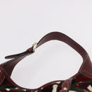 GUCCI Jackie Shoulder Bag Velor Green Gold 163804 Auth 185371SM-8