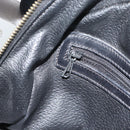 CELINE Macadam Canvas Hand Bag PVC Leather Black Gold Auth 185380A-22