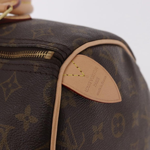 LOUIS VUITTON Monogram Speedy 30 Hand Bag M41526 LV Auth 185383A